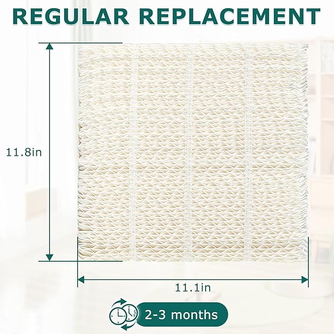 TOMOON 1043 Super Wick Humidifier Filter - Replacement for Essick Air Aircare 831000 EP9500 EP9800 836000HB and Spacesaver 800 8000 Series humidifier