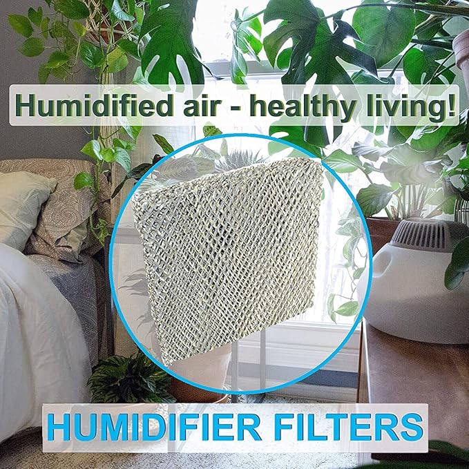 HQRP Water Filter Compatible with Carrier HUMCCSBP2212, HUMCCSBP2312, HUMCCSBP2412, HUMCASBP2312, HUMCASBP2412, HUMCASBP2414 Humidifiers, P110-1045 Replacement