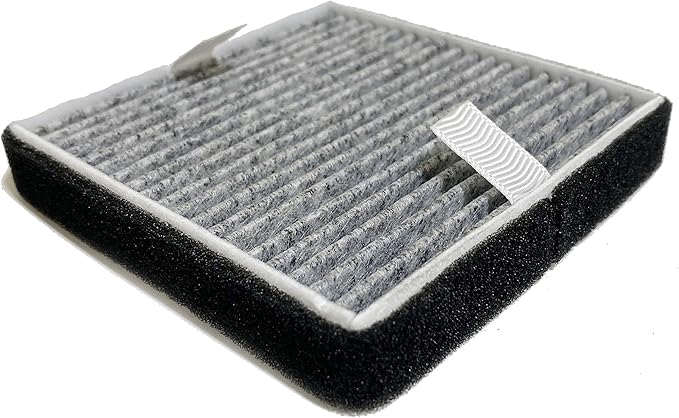 Nispira FRF105 Filter Replacement for Febreze FHT150W OdorGrab Portable Air Cleaner Odor Reducer, HEPA Carbon 4 Packs