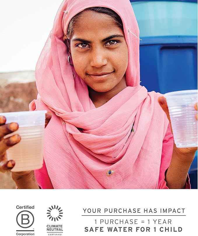 LifeStraw Max – High Flow, High-Capacity Water Filter and Purifier for Survival, Emergencies, and Humanitarian Aid