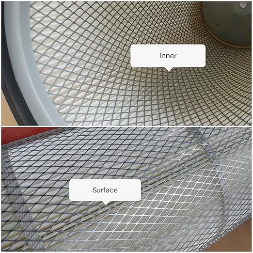 Dust Collector Filter Cartridge with Outer Mesh - OD: 12.6'' H: 23.62'' (320 * 600mm) for Powder Dust Collector Sand Blast Coating Shot Blasting Machine Filter Element