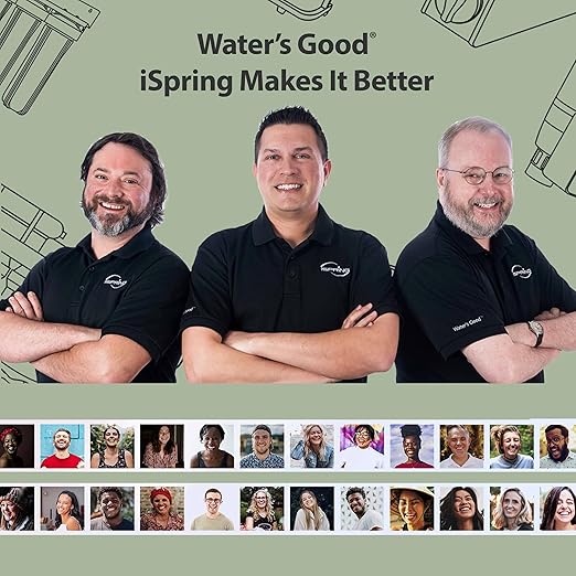 iSpring WF150K-PF Whole House Water Filter System, SGS-Tested for PFAS Removal, Reduces Chlorine & Heavy Metals, Up to 10 Years Protection