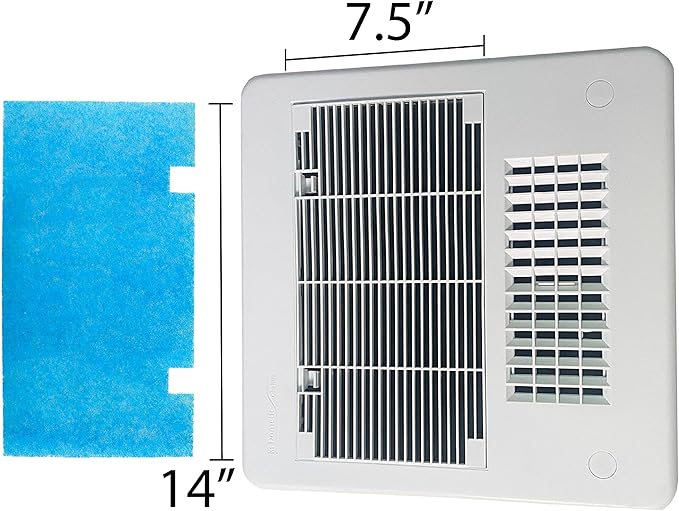 RV FT-714 RV Air Filter 7.5”x14” AC Filter Replacement for Dometic Air Grille (1 filter per pack) MERV 6 Replaces Original Standard Air Filter | Made in USA… - AquaVibe