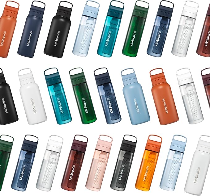LifeStraw Go Series Water Bottle Replacement Membrane Microfilter with included Carbon Filter
