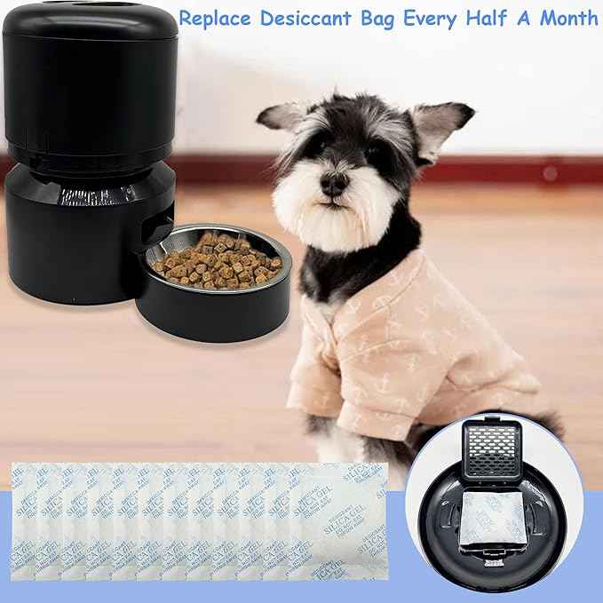 12-Pack Replacement Desiccant Bags for PETLIBRO Automatic Pet Feeders Cat Dog Feeders Desiccant Bag (12)