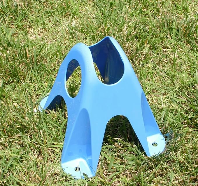 Camco 2-in-1 RV Water Filter Stand - Reduces Hose Kinking - Maximizes Water Flow Rate - Two Holding Options - Durable Construction (40777)
