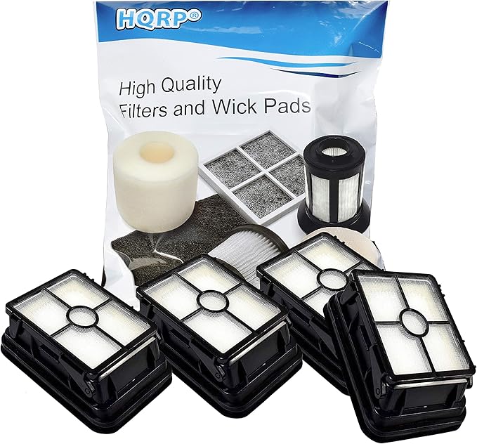 HQRP 4-Pack Filter compatible with Bissell 2328, 2305, 2305K, 2303, 2306A, 2306, 23062, 23068 CrossWave Pet Pro Multi-Surface Wet Dry Vac Vacuum Cleaners - AquaVibe