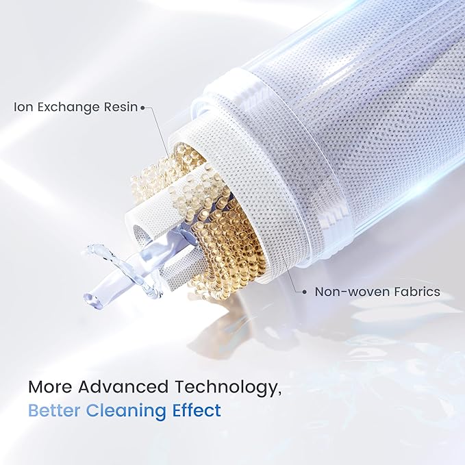 Waterdrop Spotless Car Wash Water Filter, Deionized Water, Spot Free, Replacement for Waterdrop WD-CWE Spotless Car Wash System with Resin