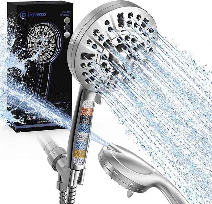 Pavezo® High Pressure Shower Head Handheld 5