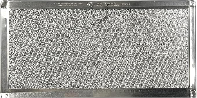 Air Filter Factory Replacement For W10575379, W11190170 Whirlpool 5.5 x 11.63 x 0.09 inches Range Hood Filter Aluminum Mesh Grease 12-Layer Downdraft Vent Hood Filter 1-Pack