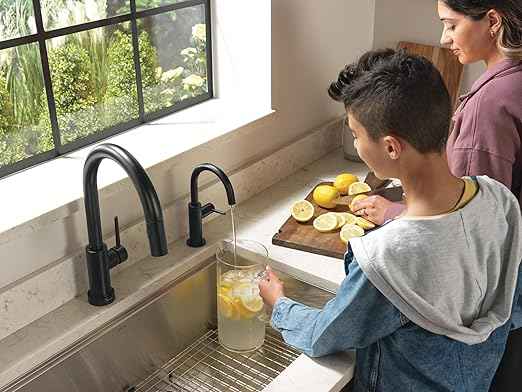 Delta Faucet Clarifi Under Sink Reverse Osmosis Water Filter System with Matte Black Beverage Dispenser Faucet