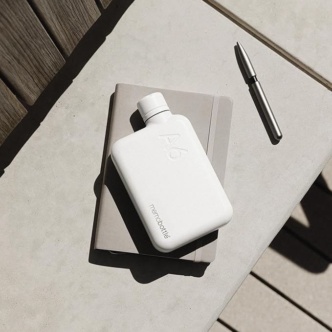 memobottle A6 Stainless Steel WHITE