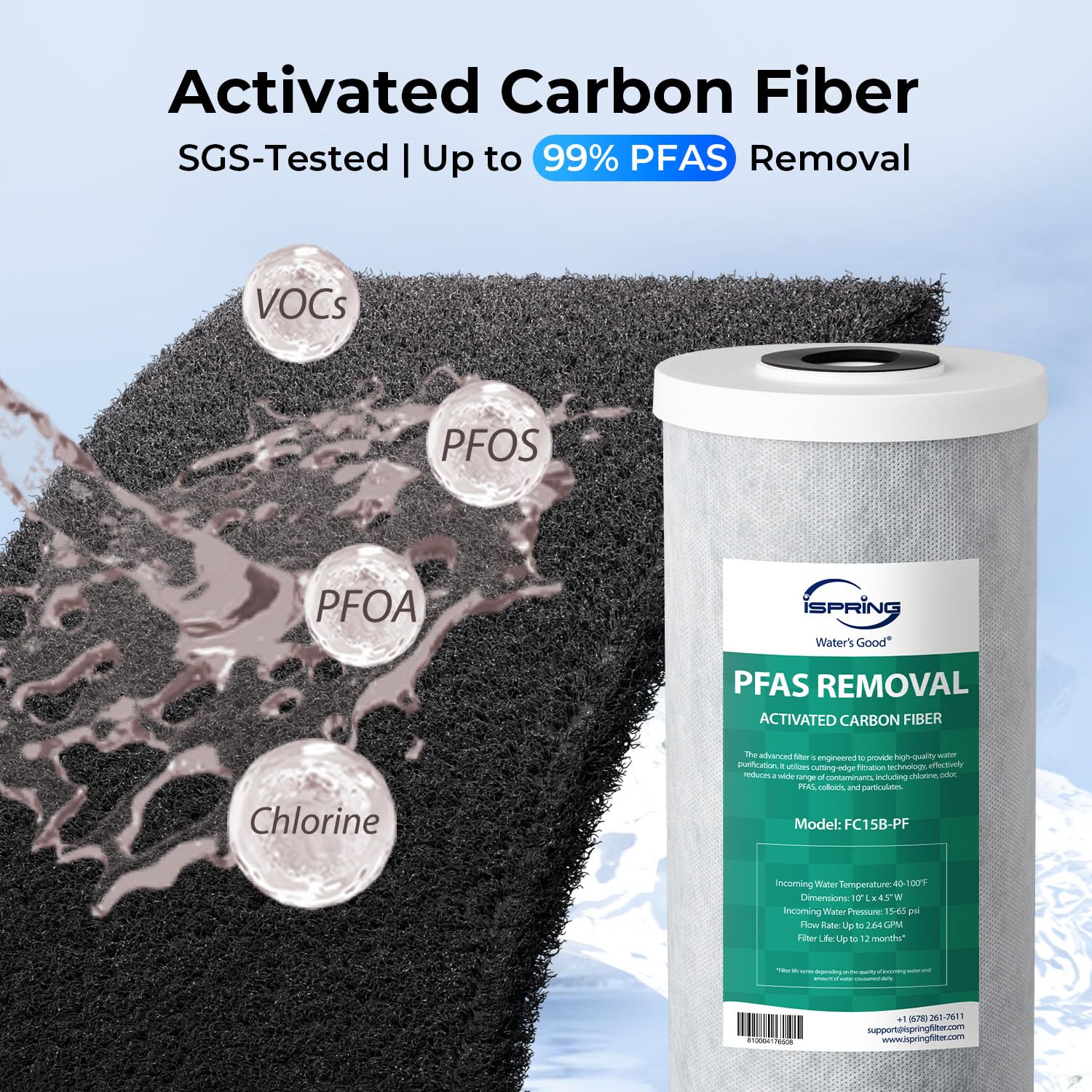 F2WGB21BPF 2 Stage Whole House Water Filter Set for WGB21B