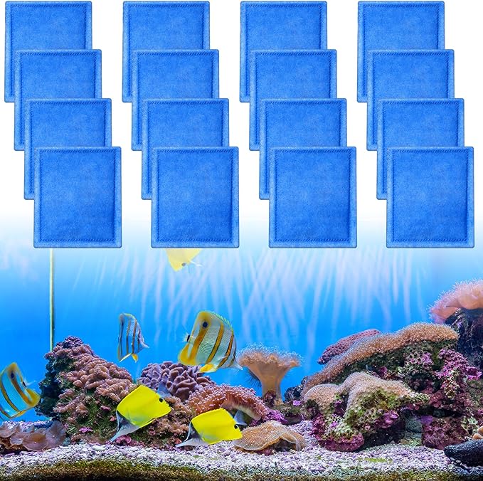 Preboun 24 Pcs Aquarium Filter Cartridge Compatible with AquaTech EZ Change #3 Fish Tank Filter Cartridge Compatible with AquaTech 30-60/20-40 Gallon Fish Tank Power Replacement