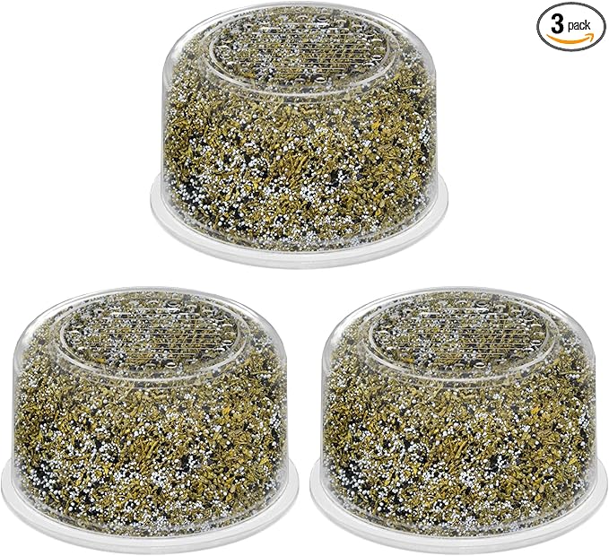 Shower Head Filter Replacement Cartridge Compatible with All Canopy Handheld & Fixed Filtered Shower Head, Shower Filter For Hard Water, 3 Pack