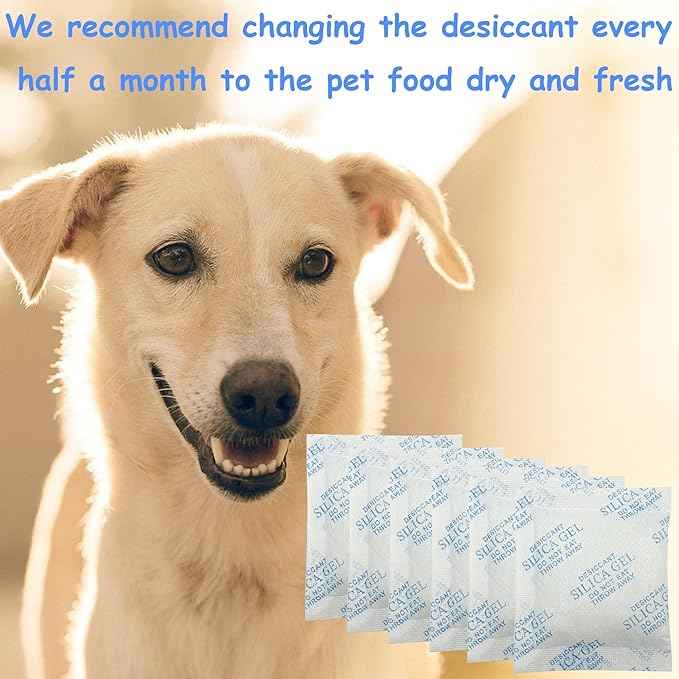 6-Pack Replacement Desiccant Bags for PETLIBRO Automatic Pet Feeders Cat Dog Feeders Desiccant Bag (6)