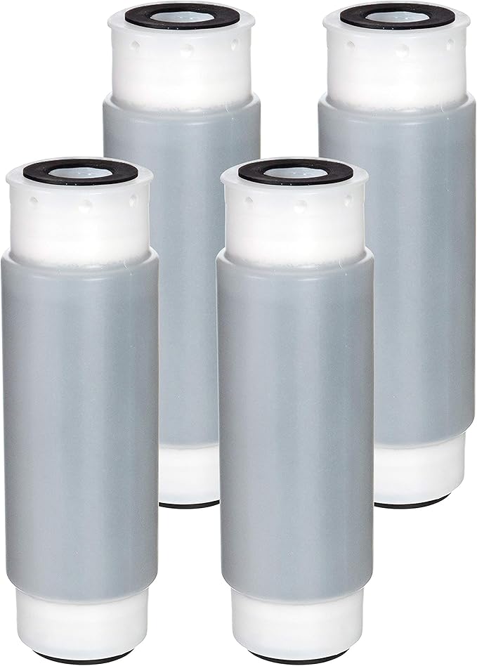 Waterdrop AP117 Whole House Water Filter, Replacement for 3M® Aqua-Pure AP117 Drinking Water System, Whirlpool® WHKF-GAC for Chlorine, Dirt and Rust Reduction, Pack of 4