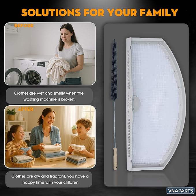 For Hotpoint HTX21EASK0WW HTX21GASK0WW HTX21PASK0WW HTX24EASK0WS HTX24EASK0WW HTX24GASK0WS HTX24GASK0WW Dryer Lint Filter Screen Replacement For GE GTD45EASJ1WS GTD65EBPL0DG GTD65EBSJ0WS GTD42EASJ1WW - AquaVibe