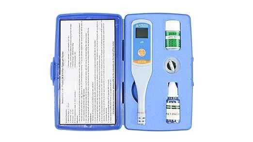 Apera Instruments, LLC-AI221 SX610 Waterproof pH Pen Tester, ±0.1 pH Accuracy, 0-14.0 pH Range, Suitable for Test Tube Testing, Replaceable Probe