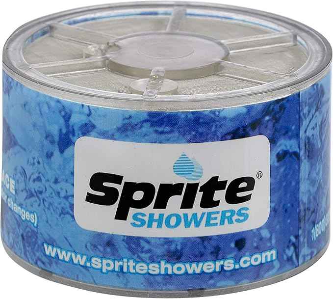 Sprite Shower Filter Replacement Cartridge, Pack of 2 | Slim-Line SLC | Blue | 1 Count per Pack