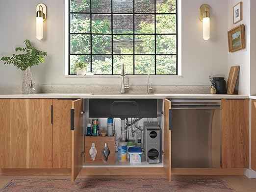 Delta Faucet Clarifi Under Sink Reverse Osmosis Water Filter System with Brushed Nickel Beverage Dispenser Faucet