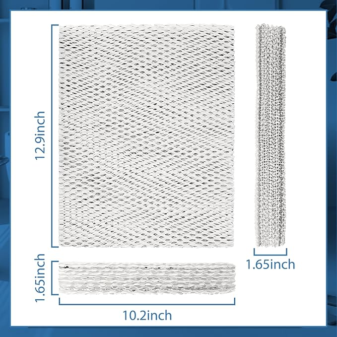 MaxLLTo Replacement Humidifier Filter Compatible for Totaline P110-3545 for Carrier HUMCCLBP2217 HUMCCLBP2317 HUMCALBP2317 HUMCCLBP2417 HUMCALBP2417 HUMCCLFP1218 HUMCCLFP1318 HUMCALFP1318 - AquaVibe