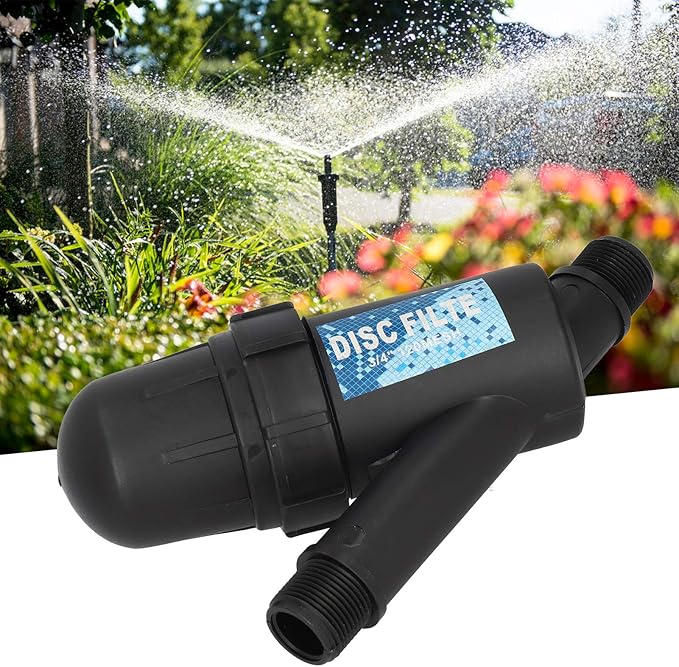3/4 Disc Filter Stacked Filter MicroSpray Drip Irrigation Removable Washable Agricultural Water Purification Drip Irrigation Kits Equipment