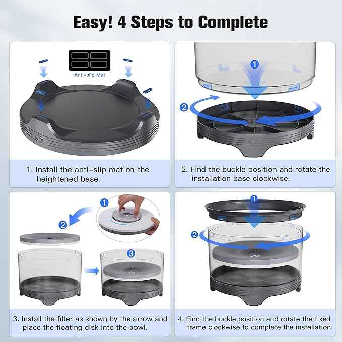 UPSKY 5.5L Dog Water Bowl,186oz Large Capacity, No Spill Anti-Slip Slow Drinking Pet Feeder for Messy Drinkers