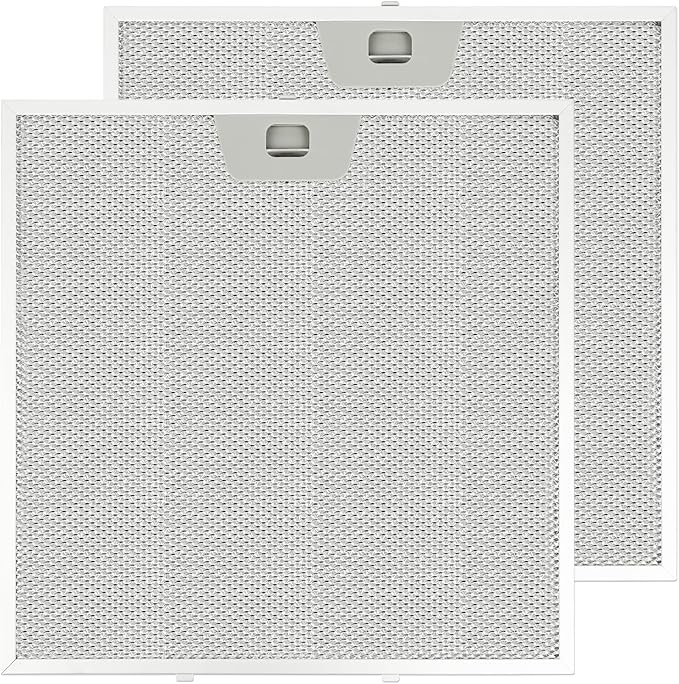 2 Pack WB02X24872 Range Hood Grease Filter Compatible with GE JVW5301EJ1ES JVW53011SJ1SS JVW5301BJ1TS JVW5301FJ1DS JVW5301EJ2ES - AquaVibe