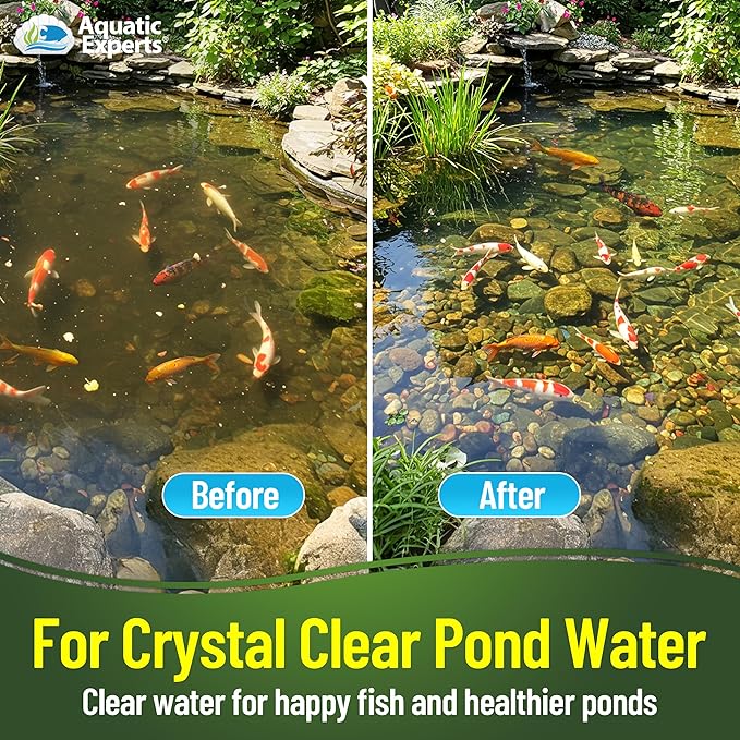 Classic Koi Pond Filter Pad FINE - White Bulk Roll Pond Filter Media, Ultra-Durable Pond Filters for Outdoor Ponds, Reusable Fish Pond Filter Material, USA, Aquatic Experts (3/4" - 1" x 12" x 72")