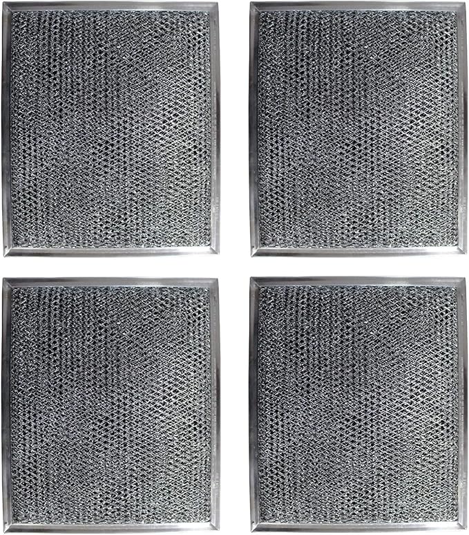 Replacement Carbon Filters Compatible With GE Models: WB2X10700, WB02X1070, WB02X8253, WB02X8254, WB02X8406, WB13X5015,WB2X1070, WB2X8253, WB2X8254, WB2X8406-9 X 10-1/2 X 1/8 (4-Pack)