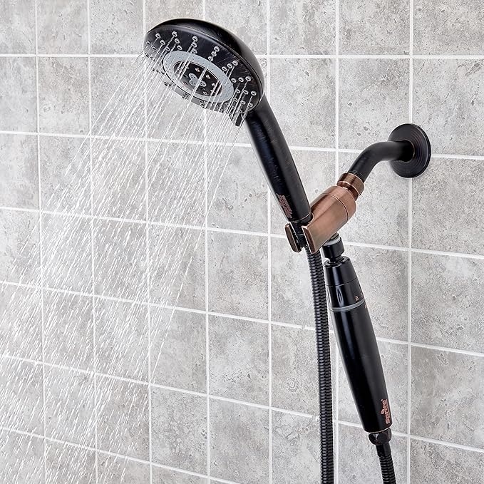 Sprite HF2-ORB Shower Hose Filter 2 with HHC Filter Cartridge, Oil Rubbed Bronze