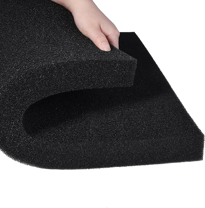 ALEGI Aquarium Sponge Filter Pad, Bio Filter Media Foam Sponges, Cut-to-Size Foam for Fish Tank (20"x20"x1.57" (50PPI))
