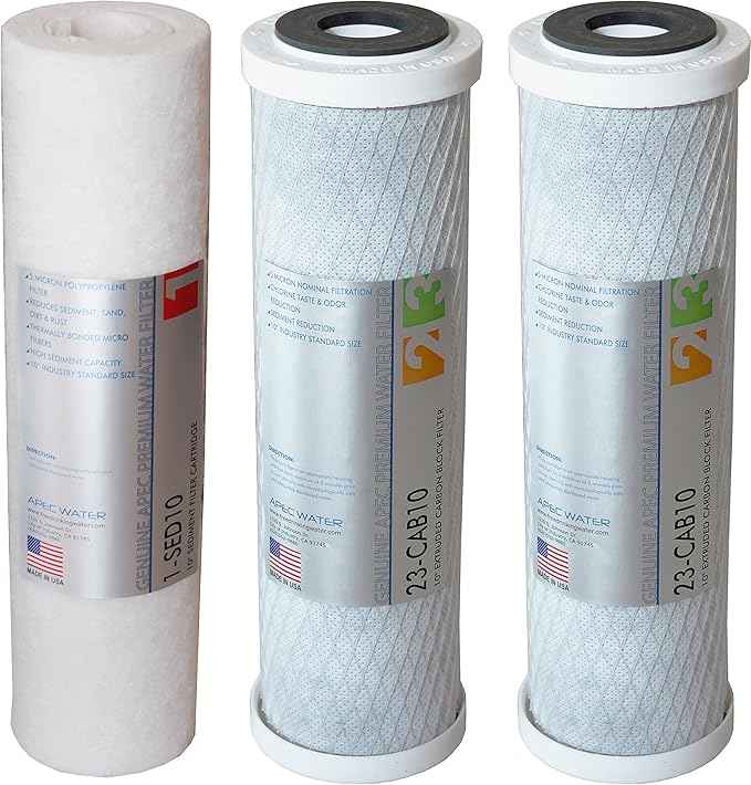 APEC Replacement ORing for ROES-50 3.5" OD Reverse Osmosis & 5-TCR-QC US Made 10" Inline Carbon Filter with ¼” Quick Connect & Ultimate Series US Made Stage 1, 2 & 3 Replacement Filter