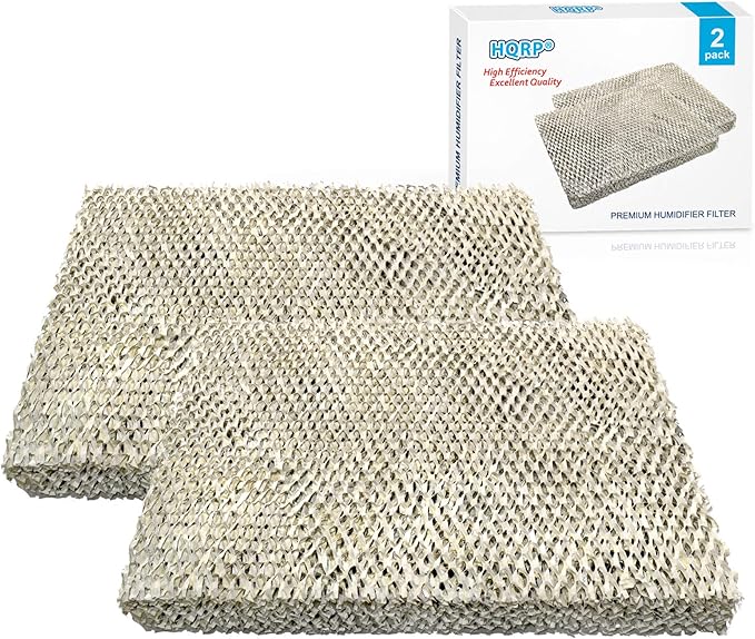 HQRP 2-Pack Water Filter compatible with Carrier P110-3545, HUMCCLBP2217, HUMCCLBP2317, HUMCALBP2317, HUMCCLBP2417, HUMCALBP2417, HUMCCLFP1218, HUMCCLFP1318, HUMCALFP1318, HUMCCLFP1418 Humidifiers - AquaVibe
