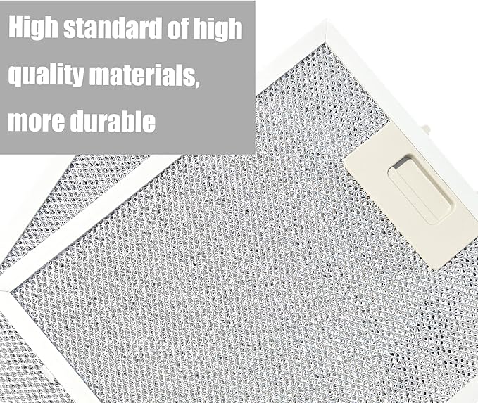 Range Hood Grease Filter Replacement S97018029 10.25x9x0.35Inch 5 Layer Mesh Hood Vent compatible with Broan B5 Series (2pack) replacement parts for range hoods