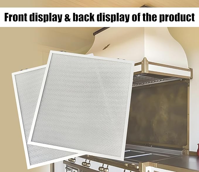Range Hood Filters S99010430-002 Compatible with Broan Nu-tone Ken-more Range Hoods 99010430-002 and 4512880 BCSEK130WW BCSD130SS Kenmore 23351264710 23351269710 (2 Packs) - AquaVibe