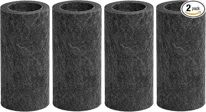 EcoFilter Replacement Filter by ZeroWater, No Plastic Shell, Reduces Chlorine Smell and Taste - 4 pack