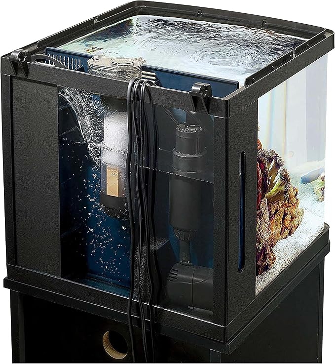Coralife Aquarium Fish Tank Marine Salt Water Turbo-Twist UV Sterilizer 12X, For up to 500 Gallons