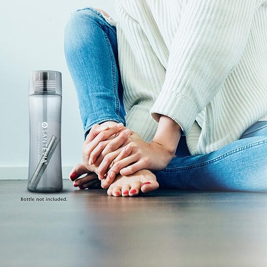 Santevia Water Bottle Filter, Water Bottle Filter For Travel, Fits Any Bottle, Portable Water Filter, Alkaline Water Filter, Water Filter For Hiking