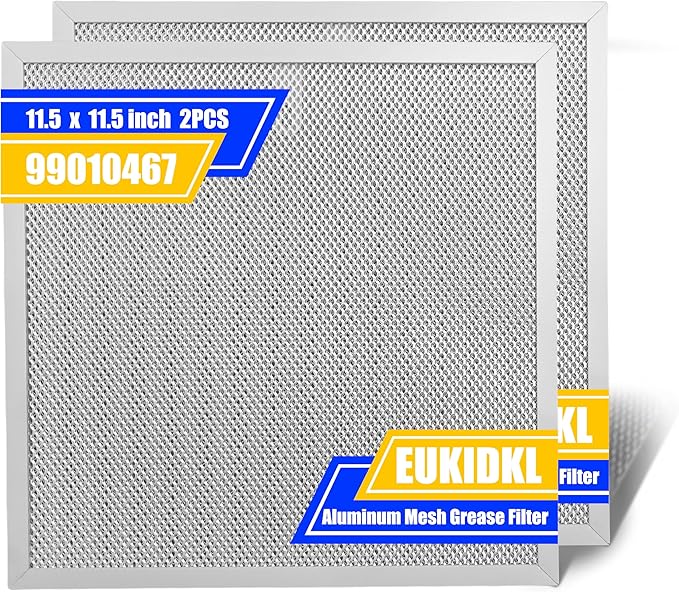 99010467 S99010467 Range Hood Filter 11-1/2 x 11-1/2 Compatible with Broan Range Hood Filter BXT1 Nutone AR1 Series 99010467 Aluminum Mesh Grease Filters for Easy Kitchen Maintenance（2 pack）