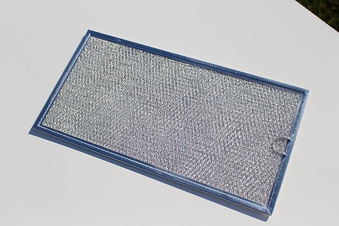 Filter Everything Aluminum Grease Filter Compatible with Estate 907945, R0130608; GE WB06X10796; LG 5230W2A004A, MDJ42908501; Whirlpool – 7-3/4” x 15” x 3/32” – 1 Pack