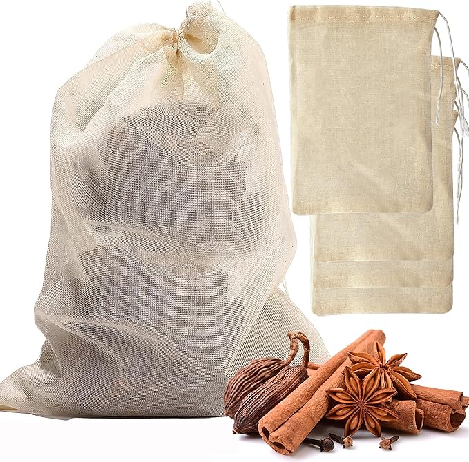 MyLifeUNIT Soup Bags, Soup Socks for Cooking, Large Size 18" x 24", Set of 4