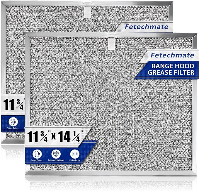 Allure Range Hood Grease Filter BPS1FA30 99010299 by Fetechmate 11-3/4