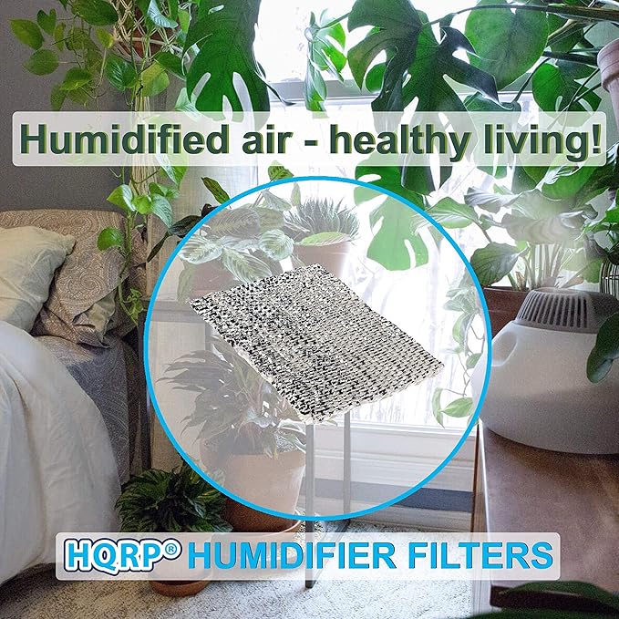 HQRP Humidifier Wick Filter Compatible with Web Humidifying Floor Vent Register