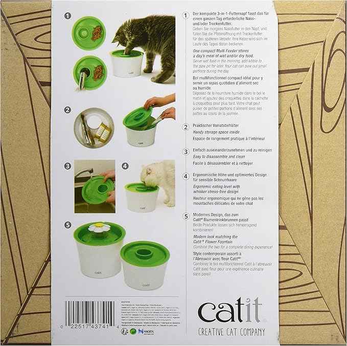 Catit Senses 2.0 Multi Feeder, Interactive Cat Toys (Pack of 2)