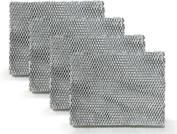 Nispira 35 Water Panel Humidifier Filter Replacement for Whole-House Humidifier Models 350, 360, 560, 560A, 568, 600, 600A, 600M, 700, 700A, 700M, 760, 760A, 768, 4 Packs