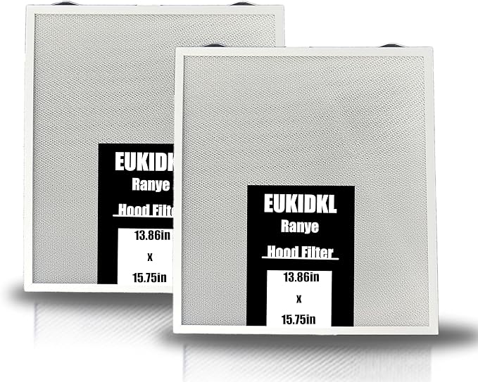 Range Hood Filters S99010430-002 Compatible with Broan Nu-tone Ken-more Range Hoods 99010430-002 and 4512880 BCSEK130WW BCSD130SS Kenmore 23351264710 23351269710 (2 Packs) - AquaVibe