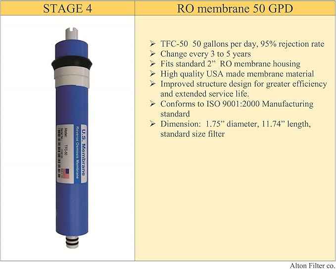 AltonFilter Compatible APEC Ultimate Complete 5 stage high capacity filter set for model ROES-50, RO-45, RO-PUMP RO Reverse Osmosis systems, 100% compatible + instruction