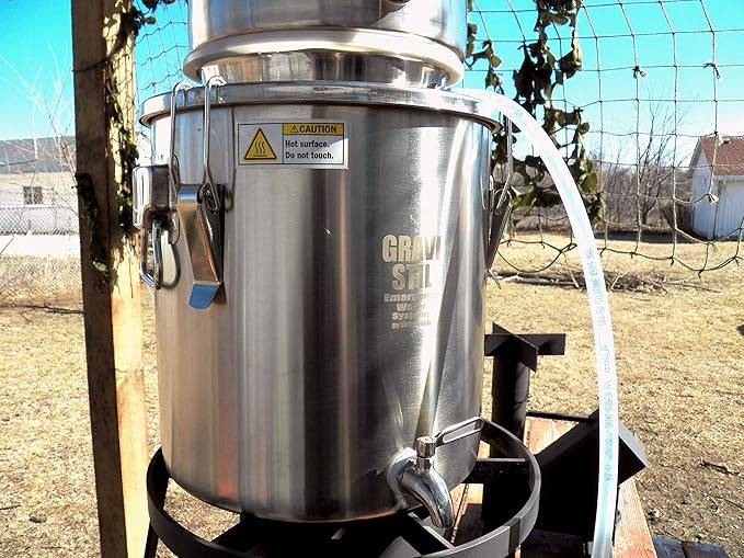 Emergency Survival Water Distiller and Gravity Filter Combination GRAVI-Stil Auto Fill Feature